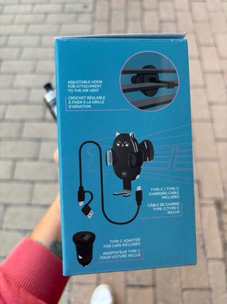 Supporto auto ricarica wireless Legami