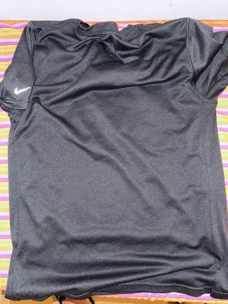 Maglietta da corsa Nike Dri-Fit nera taglia S