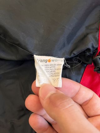 Chaqueta Montaña Gore-Tex Roja