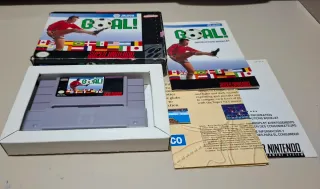 Juego Goal super nintendo americano 