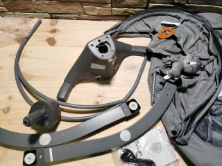 Kinderkraft LUMI 2 Mecedora eléctrica 2en1 Hamaca