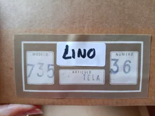 Zapatos de lino y piel artesanos