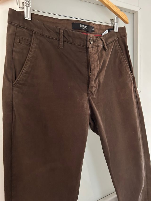 Pantalón chino Liu Jo Marrón Talla 46