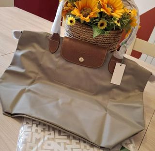 Bolso Longchamp Gris