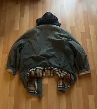 Chaqueta Burberry Vintage Verde Oliva