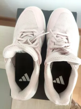 Zapatillas Adidas Gamecourt 2W Mujer Rosa/Blanco