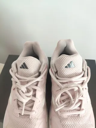 Zapatillas Adidas Gamecourt 2W Mujer Rosa/Blanco