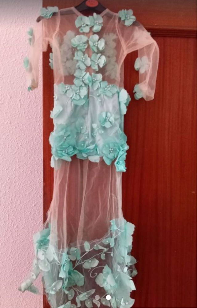 Vestido  boda gitana niña
1/3 años 