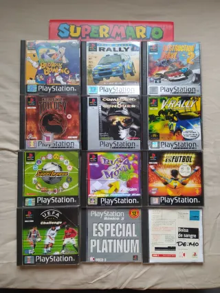 🇪🇦 Juegos PlayStation 1 PAL ES 