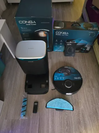 Conga 8090 Cecotec con base autovaciado