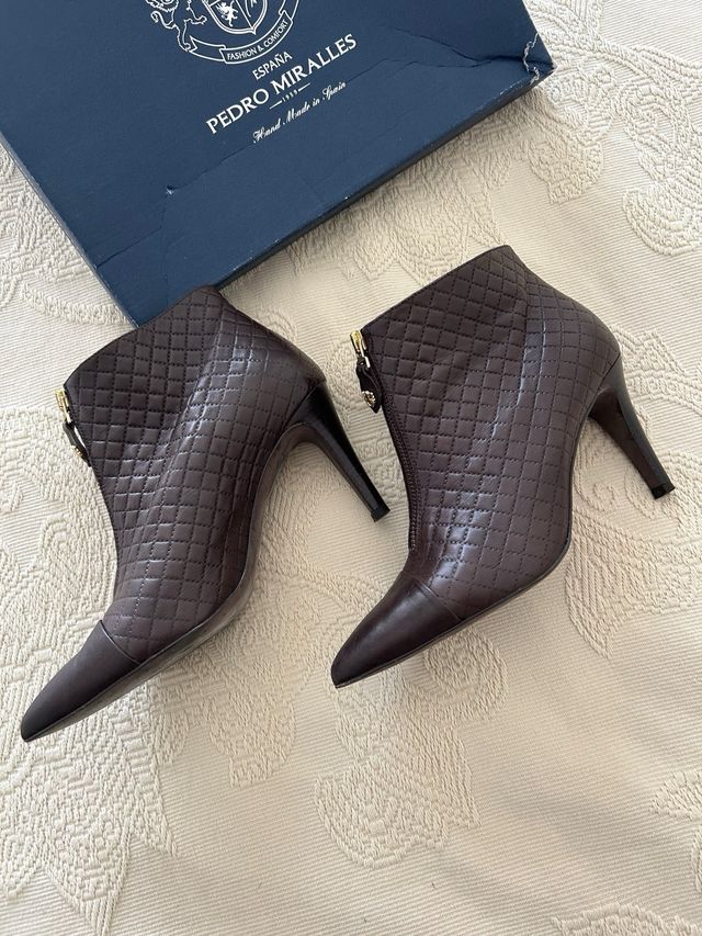 Botines Pedro Miralles Marrón Talla 40