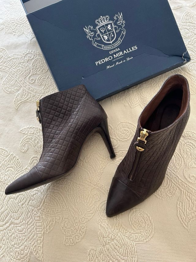 Botines Pedro Miralles Marrón Talla 40