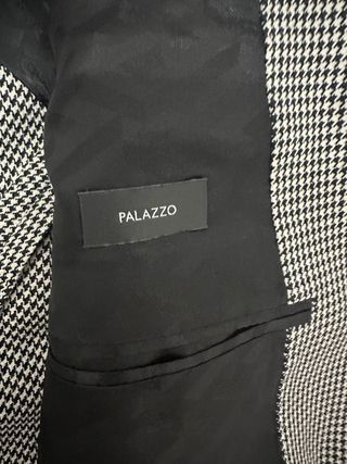 oferta Chaqueta Blazer Versace Gris y Negro