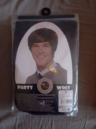 Disfraz Ken Patinador y Peluca Marrón