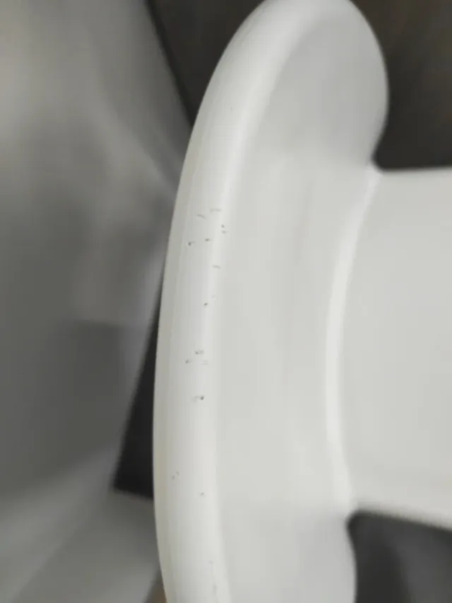 Silla alta infantil blanca