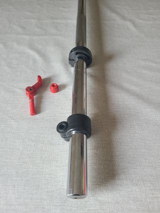 Barra de pesas y 2 discos Salter 4kg