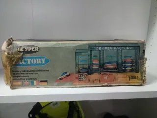Geyper Factory , fabrica de coches Juguete Años 70