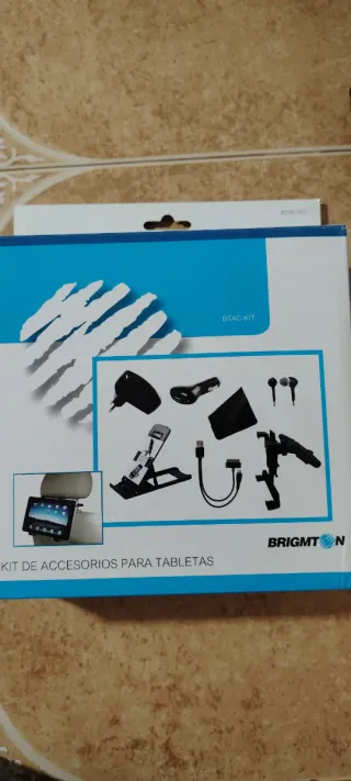 Kit Accesorios Tablet Coche BRIGMTN