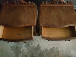 Comodini vintage in legno del 1950