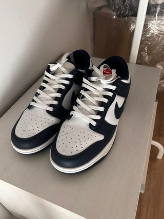Zapatillas Nike Dunk Azul y Blanco