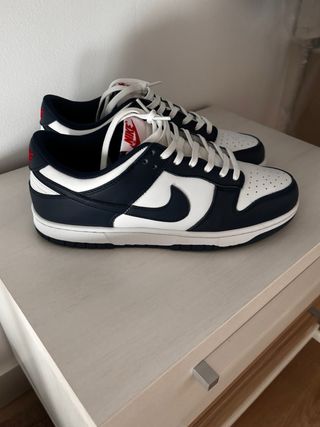 Zapatillas Nike Dunk Azul y Blanco