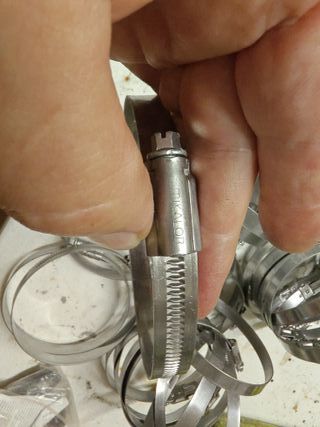 Lote 50 Abrazaderas Inox 90-110mm