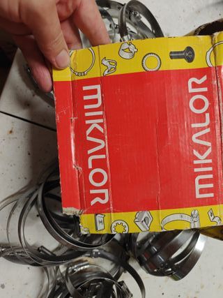 Lote 50 Abrazaderas Inox 90-110mm