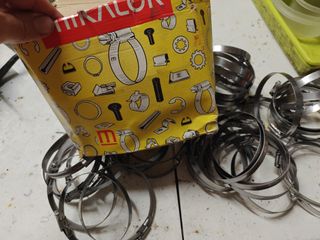 Lote 50 Abrazaderas Inox 90-110mm