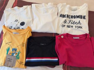 Lote 6 Camisetas Mujer