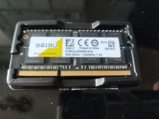 Memoria RAM DDR3 8GB 1066MHz 1.5V 