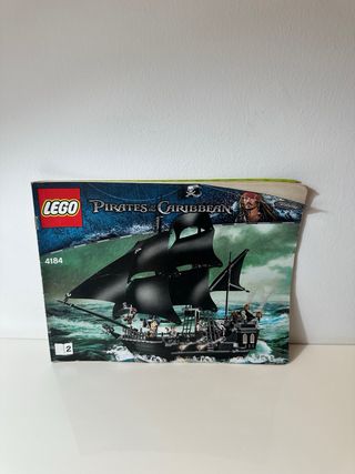 Lego Piratas del Caribe Perla Negra 4184 figuras