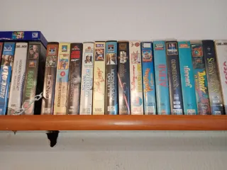 Películas VHS Variadas Juntas o sueltas