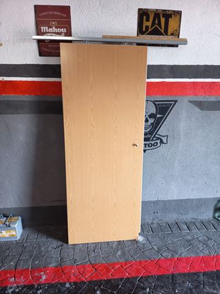 Puerta corredera madera