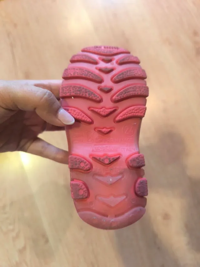 Botas de nieve niña con luces T.24