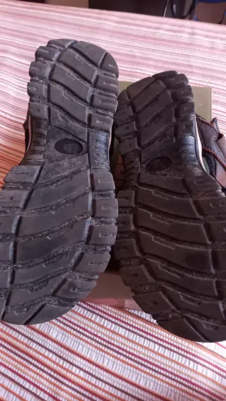 Sandalias Paredes Hombre Talla 42 Marrón/Negro