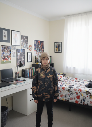 Cazadora bomber NBA multiequipos (talla S)