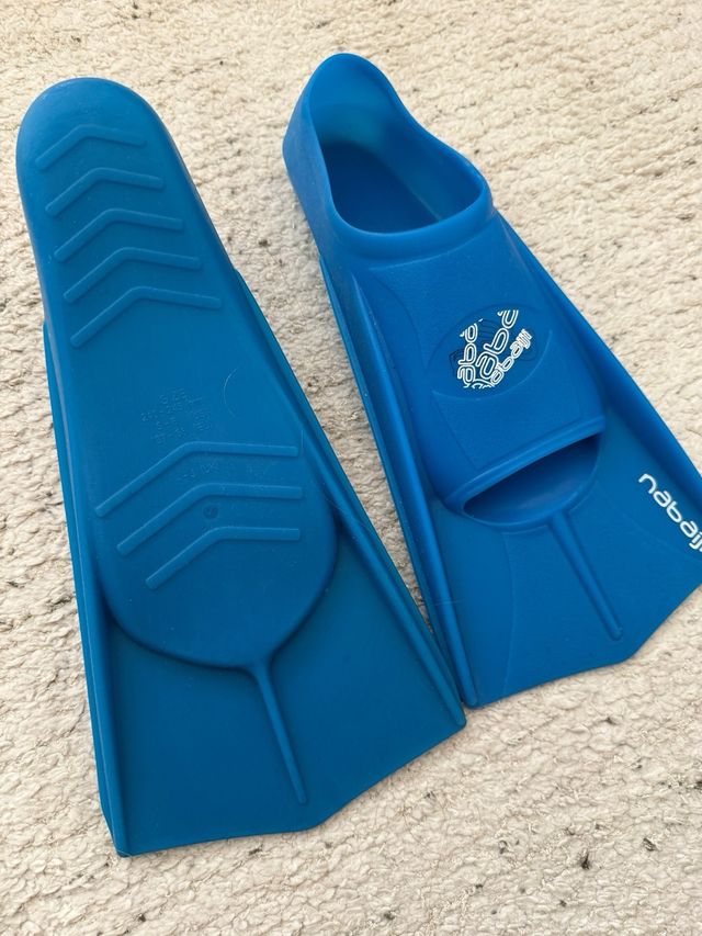 Aletas de natación Nabaiji azules