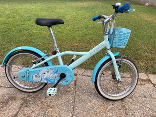 Bicicleta infantil BTWIN 16’ princesa 