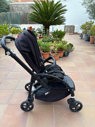 Silla de Paseo Bugaboo Bee 6 Azul Marino y capazo