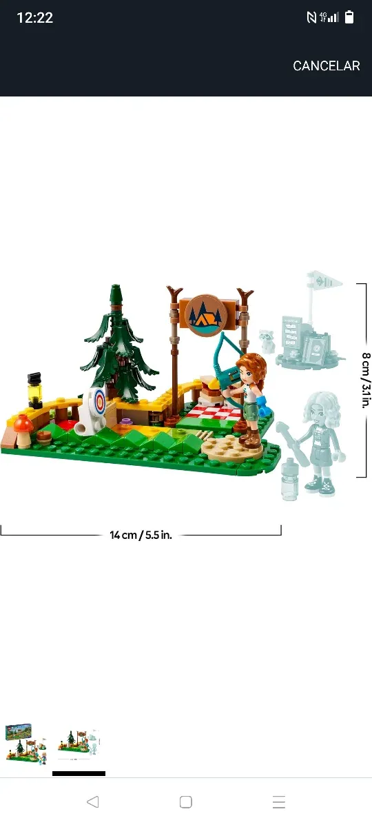 LEGO Friends Campamento Aventura Tiro con arco