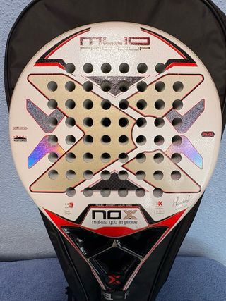 Pala Nox ML10 Luxury Pro Cup + Mochila Bullpadel 