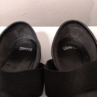 Sandalias Camper Negras Mujer