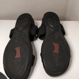 Sandalias Camper Negras Mujer