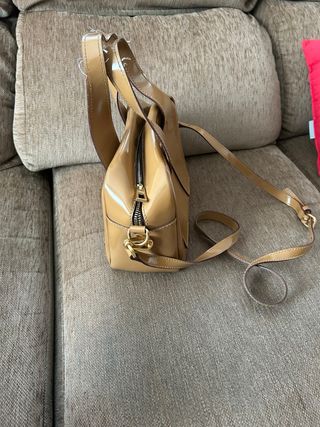 Bolso Bimba y Lola Beige y Dorado