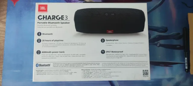 Altavoz JBL Charge 3 Portátil Bluetooth Nuevo