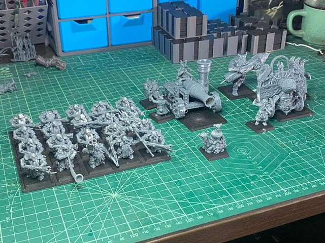 Enanos del Caos - Pack Arcabuceros y Cañones