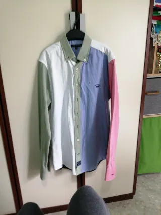 Camisa juvenil multicolor para adolescente

