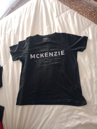 Camiseta McKenzie niño negra