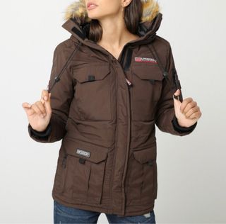 Parka Geographical Norway Marrón