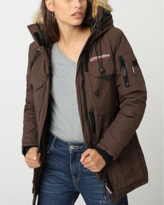 Parka Geographical Norway Marrón